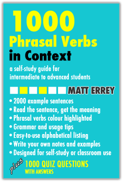 1000 Phrasal Verbs in Context Sample file